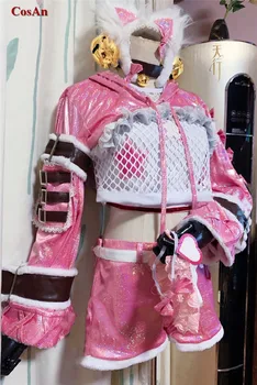 Hot Anime Destiny Child Pekhet Cosplay Костюм Мода Прекрасен розов готически униформи Дейност Парти Ролева игра Облекло по поръчка - Изображение 2  