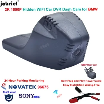 Jabriel За BMW X5 G05 X7 3 Series G20 G21 G28 2018 2019 -2021 2022 2023 2024 2K Wifi Car DVR видео рекордер 24H Dash камера - Изображение 1  