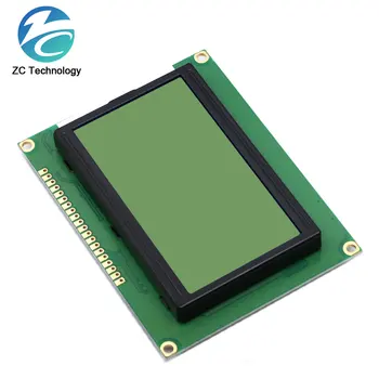 LCD модул син зелен екран за Arduino 1602 2004 12864 LCD знак UNO R3 Mega2560 дисплей PCF8574T IIC I2C интерфейс - Изображение 2  