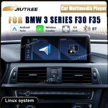 Linux система за BMW Серия 3 F30 F35 2013-2019 Автомобилно радио Безжичен Carplay Android Auto 10.25Inch NBT EVO мултимедиен плейър - Изображение 1  