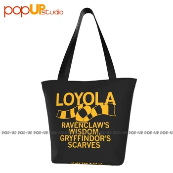 Loyola Ravenclaws Мъдрост Грифиндорци шалове Външни чанти Обяд чанта пазарска чанта Crossbody чанта - Изображение 1  