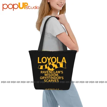 Loyola Ravenclaws Мъдрост Грифиндорци шалове Външни чанти Обяд чанта пазарска чанта Crossbody чанта - Изображение 2  
