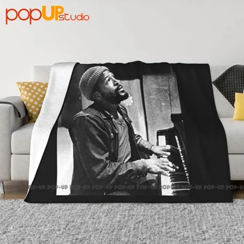 Marvin Gaye пиано одеяло високо дишащо покритие одеяло - Изображение 1  