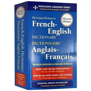Merriam Webster's French English Dictionary Wordpower Оригинални книги за изучаване на езици - Изображение 1  