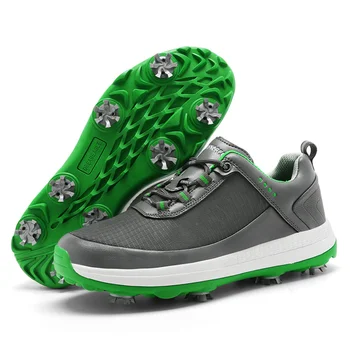 New Activity Nail Мъжки обувки Дишаща GolfEquipment Специални антихлъзгащи се мъжки обувки за голф - Изображение 2  