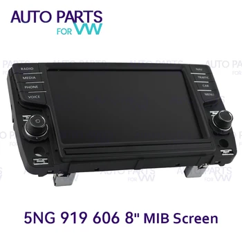 OEM 5NG919606 8 инчов сензорен екран медии SAT NAV дисплей с механичен бутон за VW Golf 7 7.5 Passat B8 Tiguan MK2 - Изображение 1  