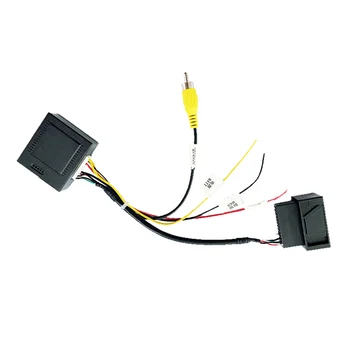 RGB към (RCA) AV CVBS сигнал конвертор декодер кутия адаптер за фабрика за задно виждане камера Tiguan Golf 6 Passat CC - Изображение 2  
