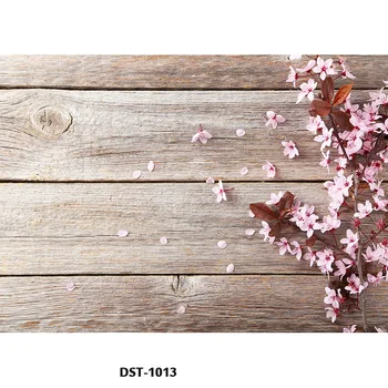 SHENGYONGBAO Art Fabric Фотография Декори Цветни и дървени дъски Тема Фотография Фон DST-51 - Изображение 2  
