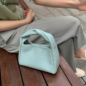 Tote чанти жени прости PU кожени чанти елегантен всички мач улично облекло офис дама червило чанти корейски мода луксозен Daily - Изображение 1  