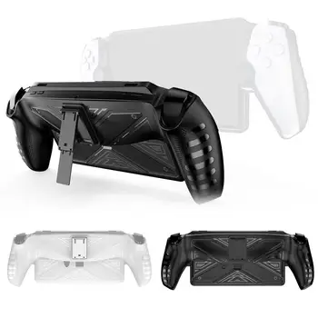 TPU калъф с държач за Sony PlayStation Portal Прозрачен защитен капак Прахоустойчив удобен калъф за PlayStation Po C6C7 - Изображение 2  