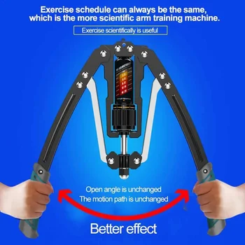 Twister Arm Exerciser Регулируема хидравлична мощност Начало Гръден кош Експандер Раменна мускулна тренировка Фитнес - Изображение 2  