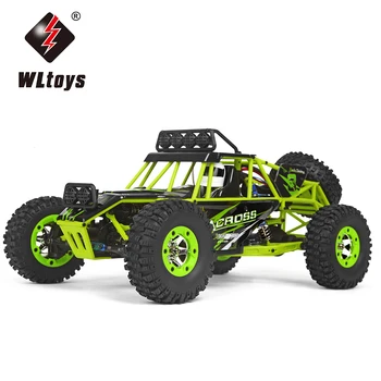 Wltoys 12428 1/12 RC кола 2.4G 4WD електрически четка състезателен робот RTR 50km / h Високоскоростен RC офроуд автомобил дистанционно управление автомобилни играчки - Изображение 2  
