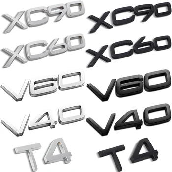 XC60 XC90 V40 V60 Стикер за багажник Автомобилен стайлинг за Volvo V50 C30 C60 C70 V70 V90 VOLVO стикер за етикет на задния капак VOLVO аксесоари - Изображение 1  