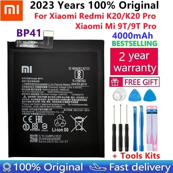 Xiao Mi оригинална телефонна батерия BP41 4000mAh за Xiaomi Redmi K20 / Mi 9T / K20 Pro / 9T Pro подмяна на батерията + комплекти инструменти - Изображение 1  