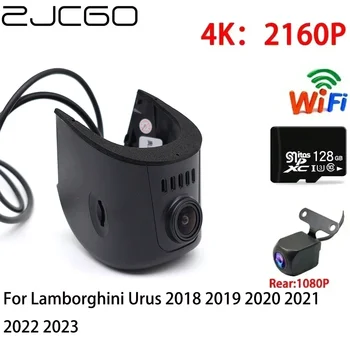 ZJCGO 2K 4K DVR Dash Cam Wifi предна задна камера 2 обектива 24h Паркинг за Lamborghini Urus 2018 2019 2020 2021 2022 2023 - Изображение 1  