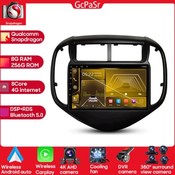 Автомобилни GPS за Chevrolet Aveo Sonic 2017 - 2021 Qualcomm Snapdragon стерео главата единица огледало връзка андроид автоматично тире камера Carplay 5G - Изображение 1  