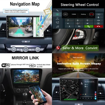 Автомобилно радио за Honda Accord 8 Crosstour 2008 - 2012 Android 13 QLED мултимедиен видео плейър GPS 4G стерео авто CarPlay навигация - Изображение 2  