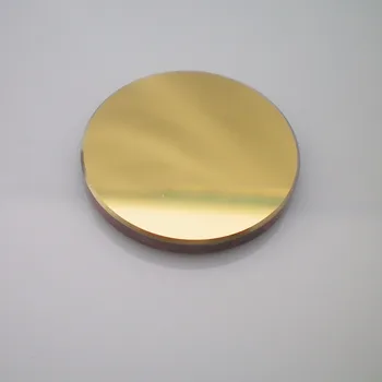  Висока мощност Si злато покритие огледало рефлектор CO2 лазерно гравиране гравьор машина 10.6um 19mm 20mm 25mm 30mm 38.1mm - Изображение 1  