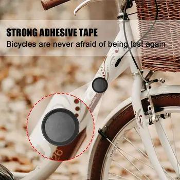Водоустойчив Airtags случай с лепило стикер Apple Airtag случай за велосипед портфейл TV дистанционно дрон камера кола Air Tag притежателя L6H5 - Изображение 2  
