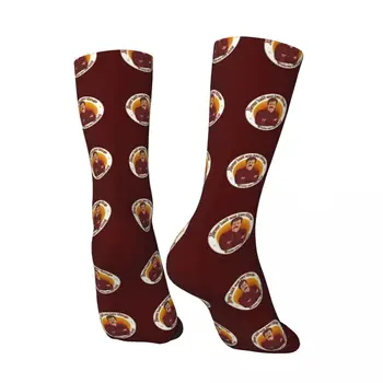 Всички чорапи за бекон и яйца Дюк Смешни чорапи Двойка Удобни спортни чорапи за бягане Есенен дизайн Чорапи без хлъзгане - Изображение 2  