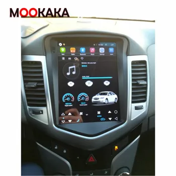 За Chevrolet Cruze 2008-2012 Автомобилно радио Tesla Style Мултимедиен плейър GPS навигация DSP стерео Carplay Head Unit PX6 - Изображение 2  