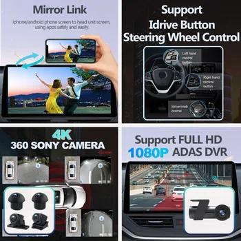 За Honda Crider 2018-2022 Безжичен Carplay Android 13 8G + 256G Автомобилно радио Авто стерео мултимедиен плейър Стерео GPS навигация 5G - Изображение 2  