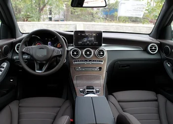 За Mercedes-Benz GLC 2018 Tesla стил Android кола GPS навигация мултимедия кола радио главата единица плейър - Изображение 2  