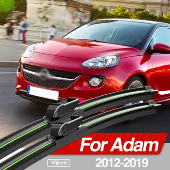 За Opel Adam 2012-2019 Предни чистачки на предното стъкло 2бр Аксесоари за прозорци на предното стъкло 2013 2014 2015 2016 2017 2018 - Изображение 1  