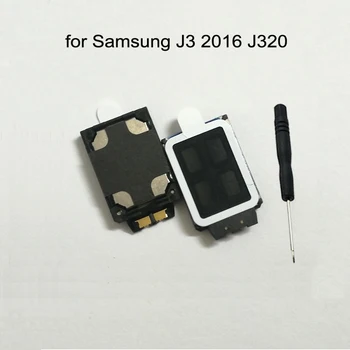 За Samsung Galaxy J3 2016 J320 J310 J320F J320H J320FN Оригинален телефон Нов силен високоговорител зумер звънец Flex кабел Replacemet - Изображение 1  