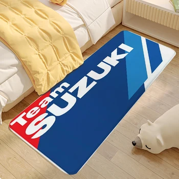 изтривалка входна врата фланела мека S-Suzukis килим за спалня хол етаж крак мат обичай миещи се нехлъзгащи кухненски килим - Изображение 2  