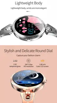 Интелигентна гривна женска версия прост многофункционален часовник спортен работещ водоустойчив възрастен физиологично здраве Продажба - Изображение 1  