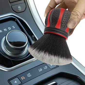 Интериор на автомобил Меки инструменти за почистване Климатик Изход за въздух Четка за почистване Четка за кола Кола Пукнатина Четка за отстраняване на прах Аксесоари - Изображение 1  