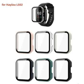 Калъф за протектор на екрана за Haylou LS02 капак с филм от закалено стъкло Smart Watch PC Hard Protector Shell за xiaomi Haylou LS02 - Изображение 1  