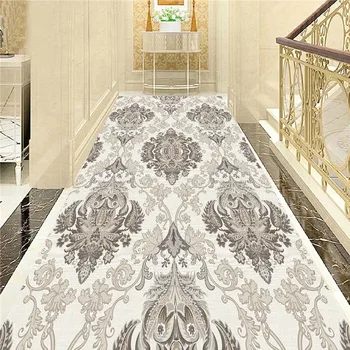 коридор етаж песен килим голям кариран мат за хол дълго модерен дом декор пълна спалня покритие входно антре мебели - Изображение 1  