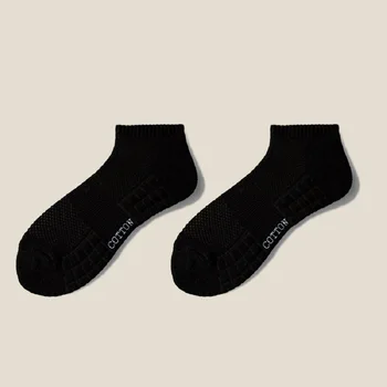 Къси баскетболни чорапи за възрастни Комплект вълнени чорапи за лодки (5 чифта/пакет) - Изображение 2  