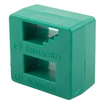 Лесни магнитни решения с 2 в 1 отвертка магнетизатор Demagnetizer инструмент зелен цвят пластмасов материал (123 знака) - Изображение 2  