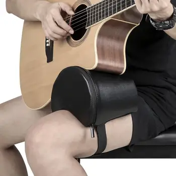 Многофункционална стойка за възглавница за китара Възпроизвеждане на спомагателна опора с фиксираща каишка Акустична подложка за китара - Изображение 1  