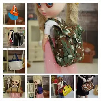 Мода 1/6 аксесоари за кукли Нов плат 10 стила 30 см чанти за кукли Къща за кукли Детски играчки Аксесоари за кукли - Изображение 1  