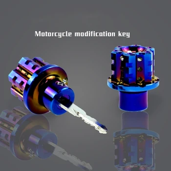  модифициран за ключ за капак на главата алуминиева сплав за ключ бит универсален за скутер LX0E - Изображение 2  