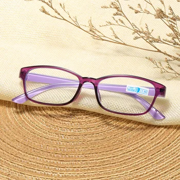 Модни мъжки анти синя светлина очила за четене диоптър +1.0 +1.5 +2.0 +2.5 до +4.0 жени мъже унисекс пресбиопия очила - Изображение 2  