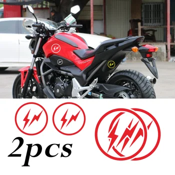 Мотоциклет електрически превозни средства доставки Fujiwara Хироши мълния стикер тялото каска кухи отразяващи стикер стикер personalit - Изображение 1  