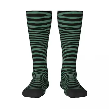 Науката за ефекта на Доплер 9 Чорапи за възрастни Графичен реколта Добра дишаемост Новост Контрастен цвят Ретро компресионни чорапи - Изображение 1  