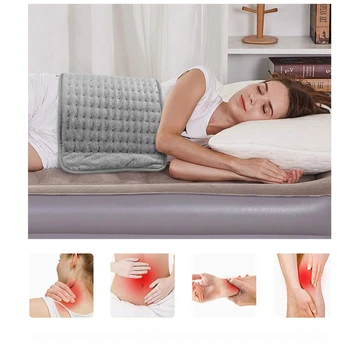  Отопление на тялото Физиотерапия Мат Електрическо одеяло 9 температурни настройки топлинно одеяло за Офис за облекчаване на болката в рамото, за да се запази топло - Изображение 2  