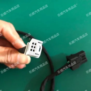 Подходящ за Honda Haoying (CRV) заден USB порт за зареждане кабелен сноп двоен кабел за зареждане на седалката 2.5A-USB - Изображение 2  