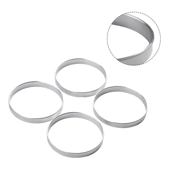 Постигане на перфектно подравняване на колелата Алуминиеви центрични пръстени за BMW 4pcs Set 72 6mm Вътрешен диаметър до 74 1mm Външен диаметър - Изображение 1  