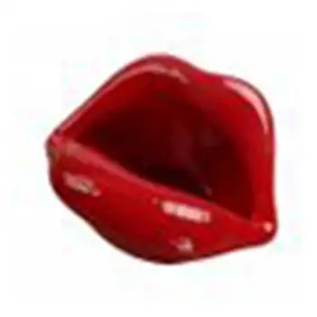 Сладък анимационен пепелник Устни Керамичен пепелник Творчески саксия за цветя Модерна уста Мода Начало Мини Изпрати подарък за гадже - Изображение 1  