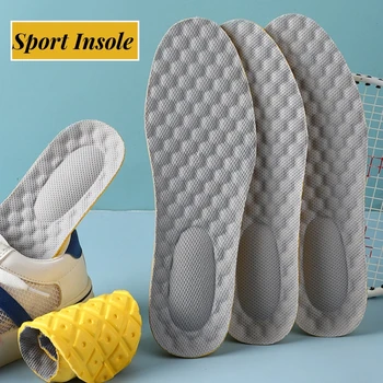 Спортни обувки за масаж Стелки Супер мека стелка за крака Кошници за абсорбиране на удари Обувка Sole Arch Support Ортопедични стелки - Изображение 1  