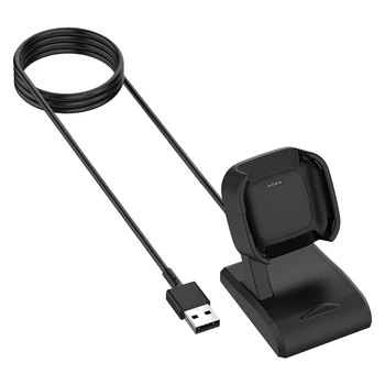  Съвместим за Fitbit Versa 2 / Lite Smart Watch USB кабелна станция за зареждане - Изображение 1  