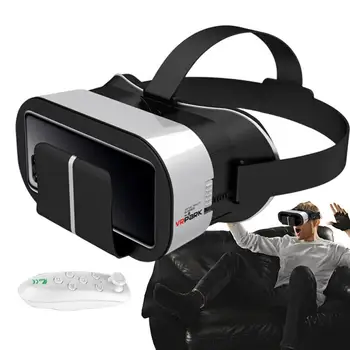 Телефон VR слушалки мащабируеми виртуална реалност VR очила VR слушалки зареждане елитна каишка 3D филмова панорама HD устройство за виртуална реалност - Изображение 2  