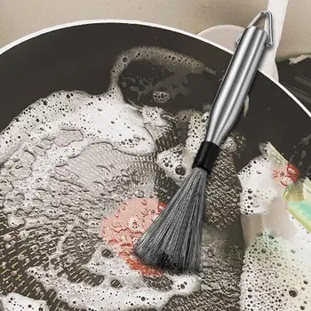 Четка за миене на чинии Четка за почистване на кухня Четка за почистване на тигани Тенджери - Изображение 2  